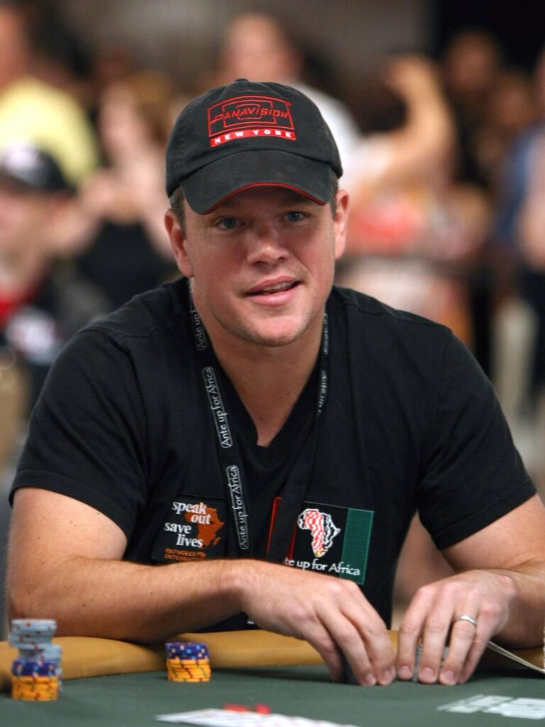 Matt Damon Poker